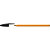 BIC® Orange Bolígrafo de punta de bola, punta fina de 0,8 mm, cuerpo naranja, tinta negra - 1