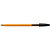 BIC® Orange Bolígrafo de punta de bola, punta fina de 0,8 mm, cuerpo naranja, tinta negra - 2