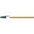 BIC® Orange Bolígrafo de punta de bola, punta fina de 0,8 mm, cuerpo naranja, tinta verde - 1
