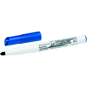 BIC® Pennarello per lavagna blu Velleda® 1741, punta rotonda media, confezione da 12 (confezione 12 pezzi)