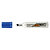 BIC Pennarello Whiteboard Marker Velleda 1781 - punta a scalpello da 3,2 a 5,5mm - blu - 2