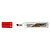 BIC Pennarello Whiteboard Marker Velleda 1781 - punta a scalpello da 3,2 a 5,5mm - rosso - 3