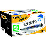 BiC Velleda® 1701 Ecolutions™ Rotuladores para pizarra blanca, punta ojival, 2,3 mm, negro + Velleda® Pocket Rotuladores con tinta líquida para pizarra blanca, punta ojival, 1,4 mm, negro, azul y rojo BiC Velleda® 1701 Ecolutions™ Rotuladores para pizarra blanca, punta ojival, 2,3 mm, negro + Velleda® Pocket Rotuladores con tinta líquida para pizarra blanca, punta ojival, 1,4 mm, negro, azul y rojo
