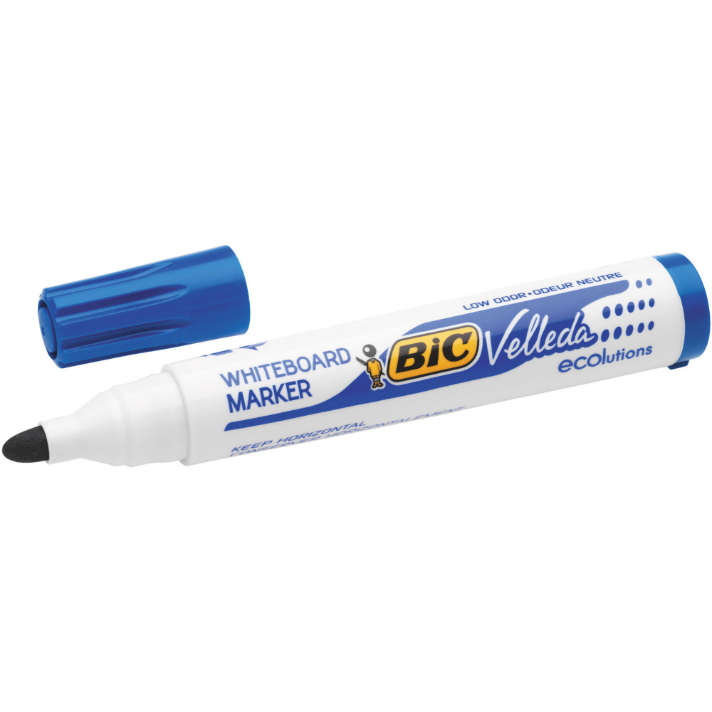 BIC® Velleda 1701 Marqueur effaçable tableau blanc pointe ogive 1,5 mm bleu