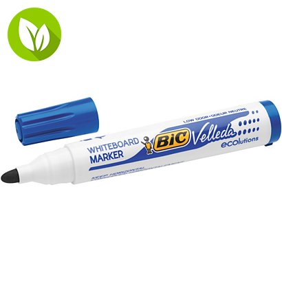 BIC® Velleda 1701 Rotulador para pizarra blanca punta ojival, trazo de 1,5 mm, azul - 1
