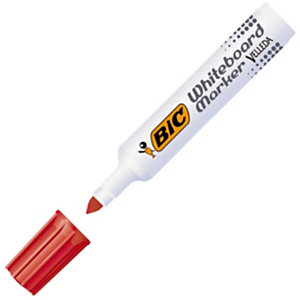 BIC® Velleda 1711 Marqueur effaçable tableau blanc pointe ogive 1,9 mm rouge