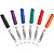 BIC® Velleda® 1741 rotulador para pizarra blanca, mediano 4,5 mm de punta redonda 4,5 mm, 1,4 mm de ancho de línea, paquete de 6 colores surtidos - 2