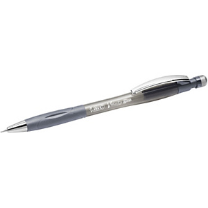 BIC® Velocity Pro Portamine, Mina HB da 0,5 mm, Fusto grigio con grip in gomma BIC® Velocity Pro Portamine, Mina HB da 0,5 mm, Fusto grigio con grip in gomma