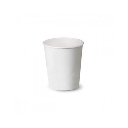 Bicchiere monouso in cartoncino, Capacità 185 cc, Bianco (confezione 50  pezzi) - Bicchieri e Tazzine