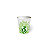 Bicchiere monouso in cartoncino Think Bio Green, Biodegradabile e Compostabile, Capacità 185 ml (confezione 50 pezzi) - 1