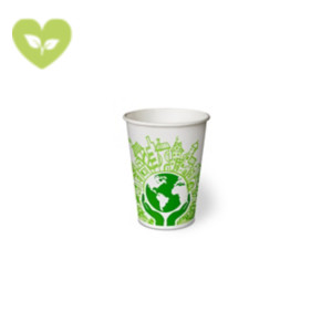 Bicchiere monouso in cartoncino Think Bio Green, Biodegradabile e Compostabile, Capacità 432 ml (confezione 320 pezzi) Bicchiere monouso in cartoncino Think Bio Green, Biodegradabile e Compostabile, Capacità 432 ml (confezione 320 pezzi)