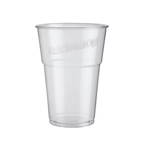 Bicchiere monouso in PLA, Compostabile e Biodegradabile, Capacità 630 ml, Trasparente (confezione 50 pezzi)