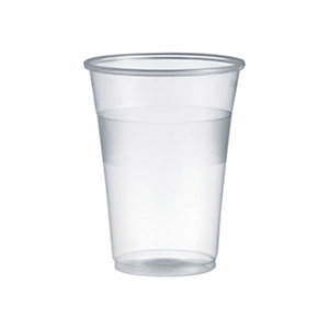Bicchiere Piuttosto, Polipropilene, Capacità 350 cc, Diametro 8,4 cm, Trasparente (confezione 1.000 pezzi)