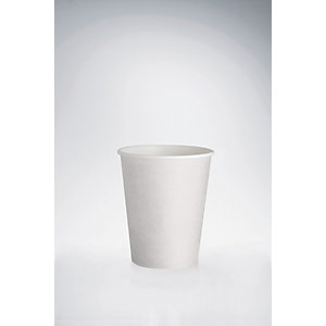 Bicchieri monouso in cartoncino, Capacità 280 ml, Bianco (confezione 500 pezzi)