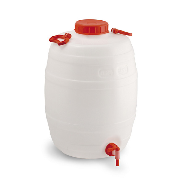 Bidone a collo largo con rubinetto capacità 25 litri 320 x 440 mm - 1