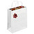 Biele papierové tašky s papierovým motúzom 320x390x170mm | RAJA - 2
