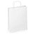 Biele papierové tašky s papierovým motúzom 320x390x170mm | RAJA - 1