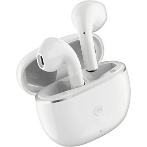 BIG BEN FPYTWSBOUTON, Sans fil, Appels/Musique, 20 - 20000 Hz, Casque, Blanc BIG BEN FPYTWSBOUTON, Sans fil, Appels/Musique, 20 - 20000 Hz, Casque, Blanc