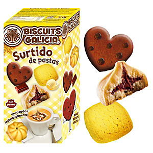 Biscuits Galicia Galletas surtidas, envasadas individualmente, caja 2 kg