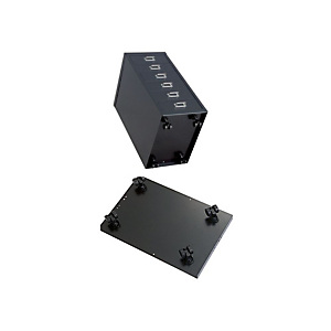 Bisley Zoccolo con ruote per cassettiere "Multidrawer" - Colore antracite Bisley Zoccolo con ruote per cassettiere "Multidrawer" - Colore antracite