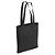 Black cotton tote bag, 380x420mm, pack of 10 - 1