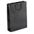 Black gloss laminated custom printed bags - 250x300x90mm - 1 colour, 1 side - 1