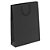 Black matt laminated custom printed bags - 180x220x65mm - 2 colours, 1 side - 1