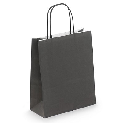 Black mini Kraft bags