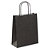 Black mini kraft custom printed bags - 180x220x80mm - 2 colour, 2 sides - 1