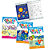 BLASETTI Album da colorare - alfabeto inglese - spazio - 24 facciate - per bambina  - conf. 6 pezzi - 1
