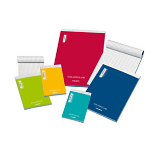 BLASETTI Blocco per appunti ColorClub, Formato A6, 60 Fogli, Quadretti 5 mm, Colori Assortiti (confezione 10 pezzi) BLASETTI Blocco per appunti ColorClub, Formato A6, 60 Fogli, Quadretti 5 mm, Colori Assortiti (confezione 10 pezzi)