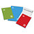 BLASETTI Block Notes One Color Impatto Zero A4, 60 fogli a quadretti 5 mm, Carta da 60 g/m², Colori assortiti - 1
