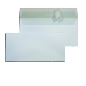 BLASETTI Busta bianca senza finestra - serie Strip 90 - 110x230 mm - 90 gr - Blasetti - conf. 500 pezzi BLASETTI Busta bianca senza finestra - serie Strip 90 - 110x230 mm - 90 gr - Blasetti - conf. 500 pezzi
