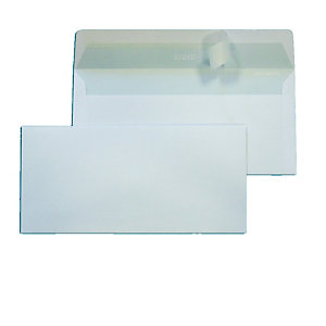 BLASETTI Busta bianca senza finestra - serie Strip 90 - 110x230 mm - 90 gr  - conf. 500 pezzi