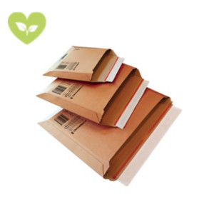 BLASETTI Busta E-Commerce Pack, DIN A4+, Apertura lato lungo, 23,5 x 34 x 6 cm, Avana (confezione 25 pezzi)