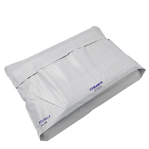 BLASETTI Busta Polyself - per corrieri - con soffietto - A3 - 32 x 48 x 10 cm - PE - bianco/grigio - conf. 100 pezzi BLASETTI Busta Polyself - per corrieri - con soffietto - A3 - 32 x 48 x 10 cm - PE - bianco/grigio - conf. 100 pezzi