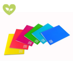 BLASETTI Quaderno Maxi One Color A4, 40+2 fogli a quadretti 5 mm, Carta 80 g/m², Copertina PPL, Colori assortiti (confezione 10 pezzi) BLASETTI Quaderno Maxi One Color A4, 40+2 fogli a quadretti 5 mm, Carta 80 g/m², Copertina PPL, Colori assortiti (confezione 10 pezzi)