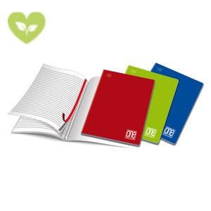 BLASETTI Quaderno Maxi One Color A4, 40+2 fogli a quadretti 5 mm, Copertina in cartoncino, Colori assortiti (confezione 10 pezzi) BLASETTI Quaderno Maxi One Color A4, 40+2 fogli a quadretti 5 mm, Copertina in cartoncino, Colori assortiti (confezione 10 pezzi)