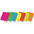 BLASETTI Raccoglitore ad anelli One Color Fluo, Cartone verniciato, 26 x 32 cm, 4 anelli Ø 30 mm, Colori Fluo assortiti - 1