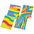 BLASETTI Raccoglitore Fantafluo One Color - 4 anelli - D 30 mm - 26 x 32 cm - colori assortiti - 3