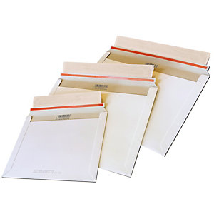 BLASETTI Sacchetti e-commerce packST - 24,5 x 34,5 x 6 cm - cartone teso - bianco  - conf. 20 pezzi