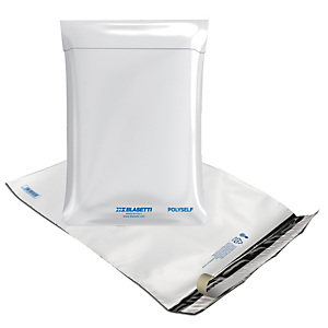 BLASETTI Sacchetto Polyself - per corrieri - A5 - 17 x 22,5 cm - PE - bianco/grigio - conf. 250 pezzi BLASETTI Sacchetto Polyself - per corrieri - A5 - 17 x 22,5 cm - PE - bianco/grigio - conf. 250 pezzi