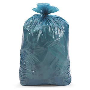 Blaue Müllsäcke