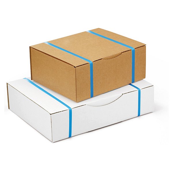 Blauwe polypropyleenband standaardkwaliteit RAJA 9x0,55mm 3000m - 2