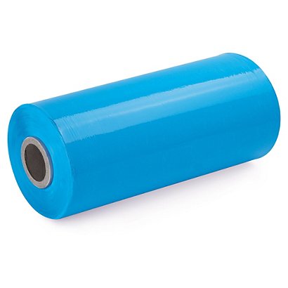 Blauwe rekfolie voor machinaal wikkelen 23micron 500mmx1392m - 1