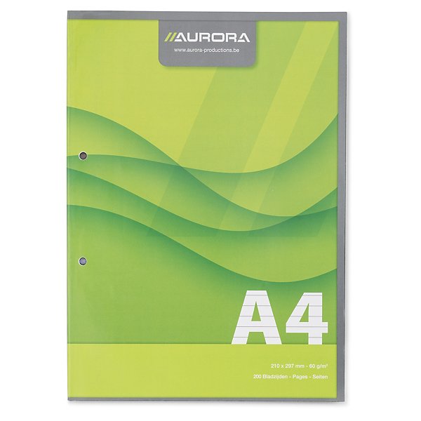 Bloc de cours Aurora ligné - 3