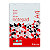 Bloc-notes 100 feuilles non perforées Raja, format A4 (21x29,7cm), 60 g/m², petits carreaux 5x5, lot de 5 - 1