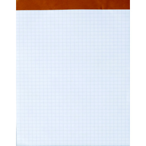 Bloc notes agrafé A4 - Sans couverture - Petits carreaux 5x5 - 100 feuilles Bloc notes agrafé A4 - Sans couverture - Petits carreaux 5x5 - 100 feuilles