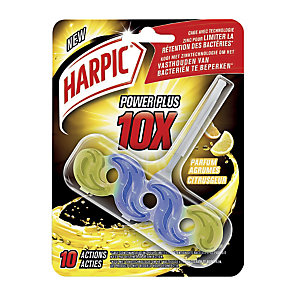 Bloc WC anti-tartre Harpic Powerplus citron