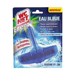 Bloc WC anti-tartre WC Net Energy Eau bleue Marine Fresh